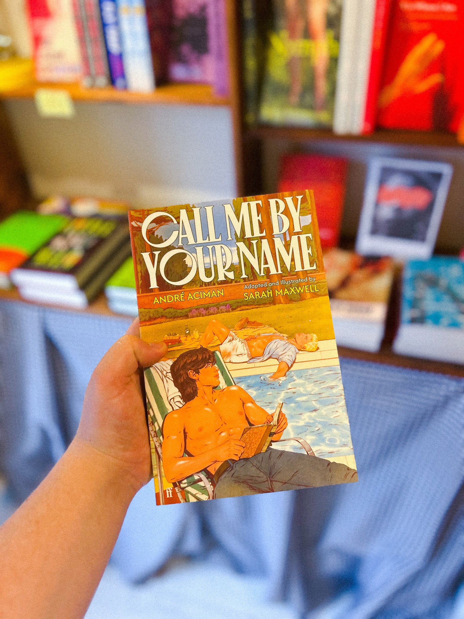 "Call Me by Your Name: The Graphic Novel" by Andre Aciman & Sarah Maxwell-McNicol