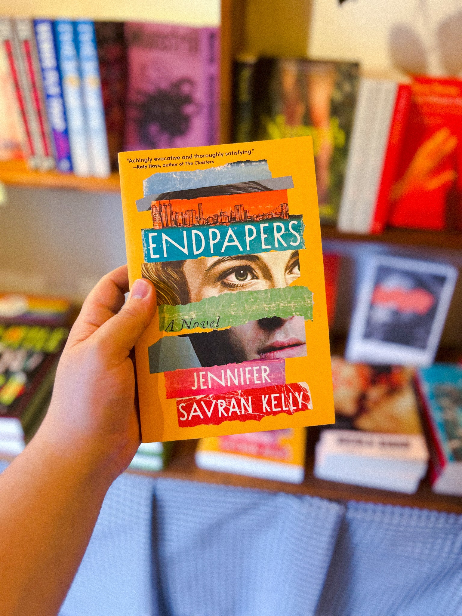 "Endpapers" by Jennifer Savran Kelly