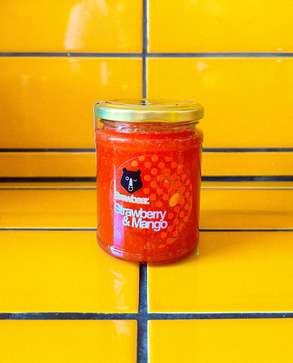 Strawberry & Mango Brewbear. Jam