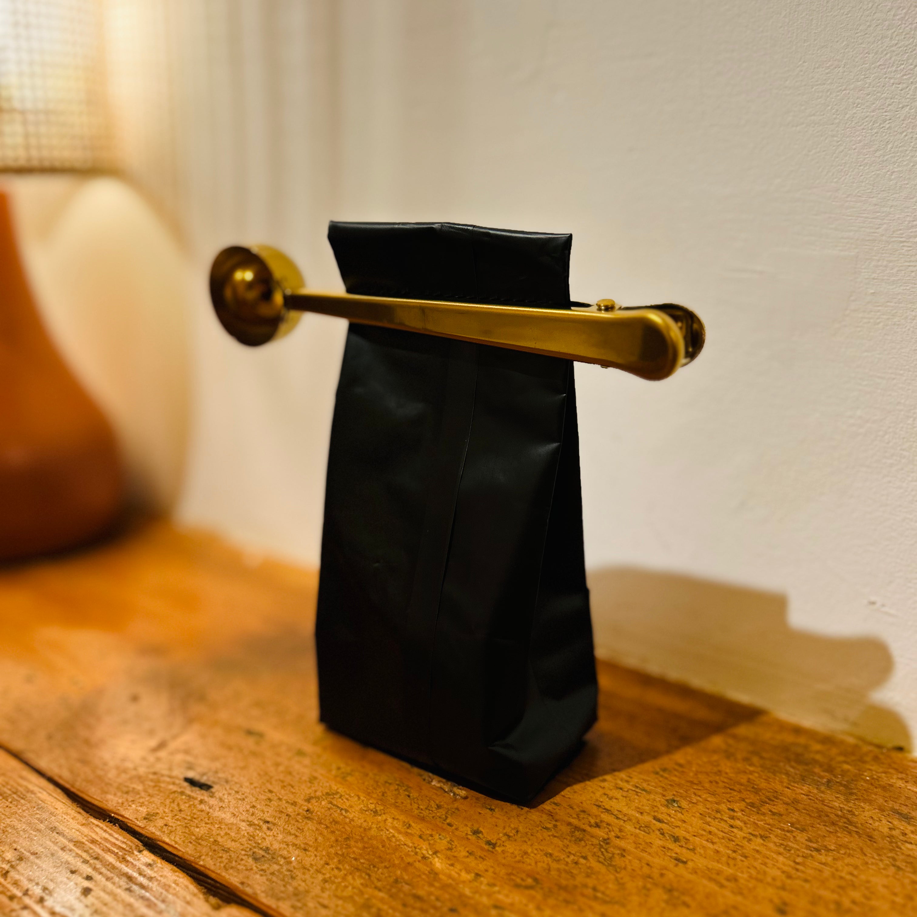 Gold Coffee Scoop/Bag Clip