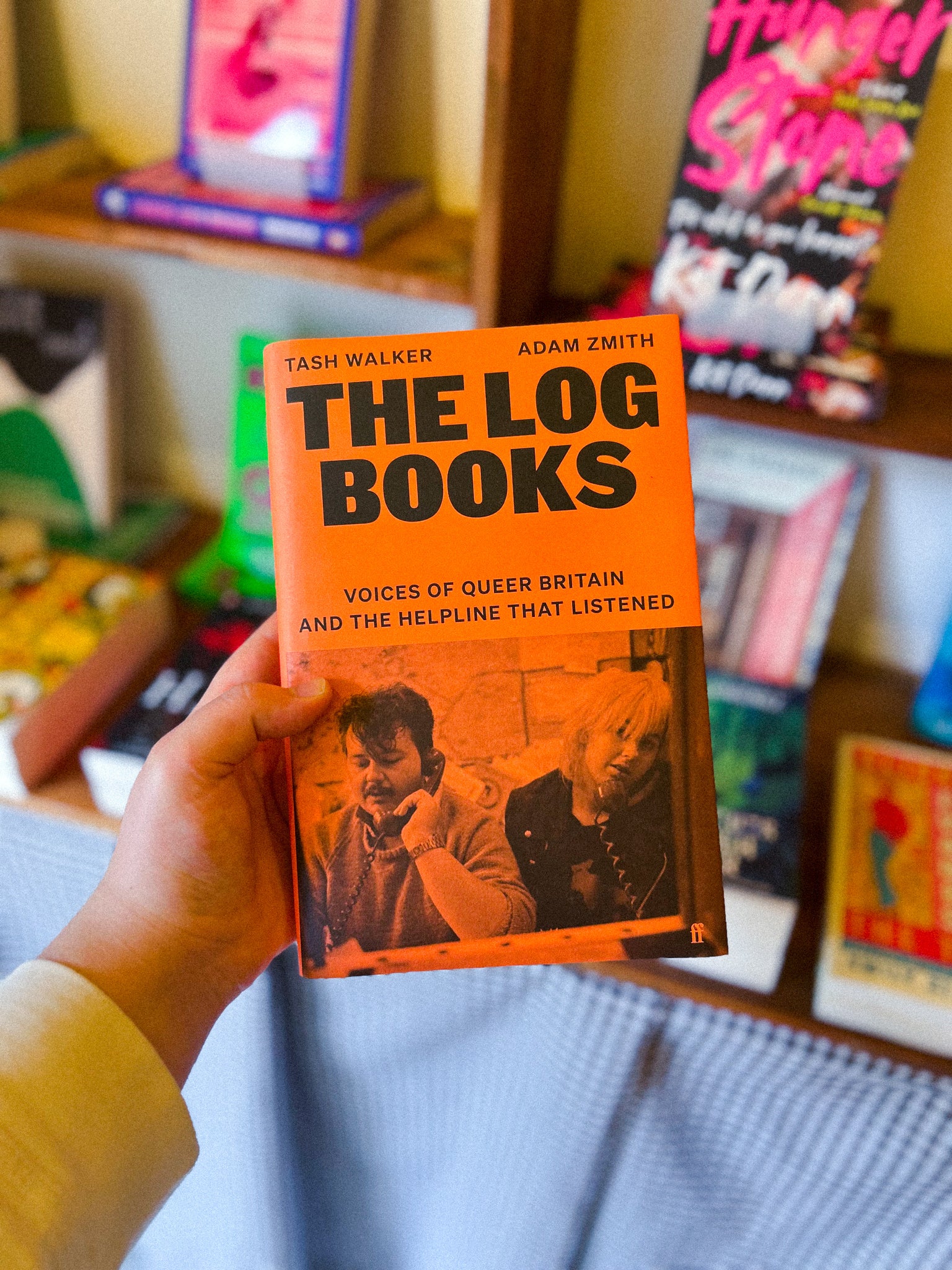 "The Log Books : Voices of Queer Britain and the Helpline that Listened" by Tash Walker