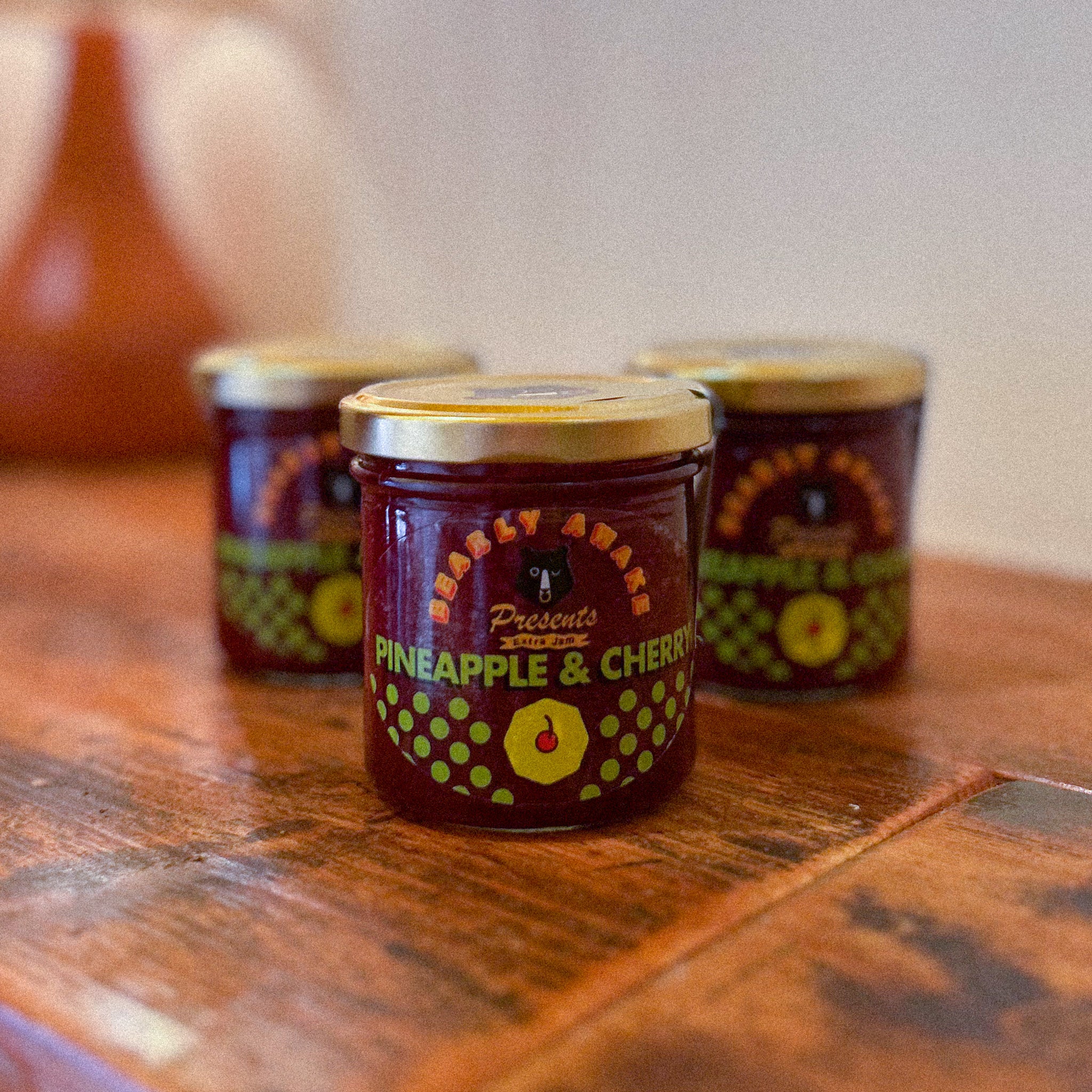 Pineapple & Cherry Bearly Awake Extra Jam