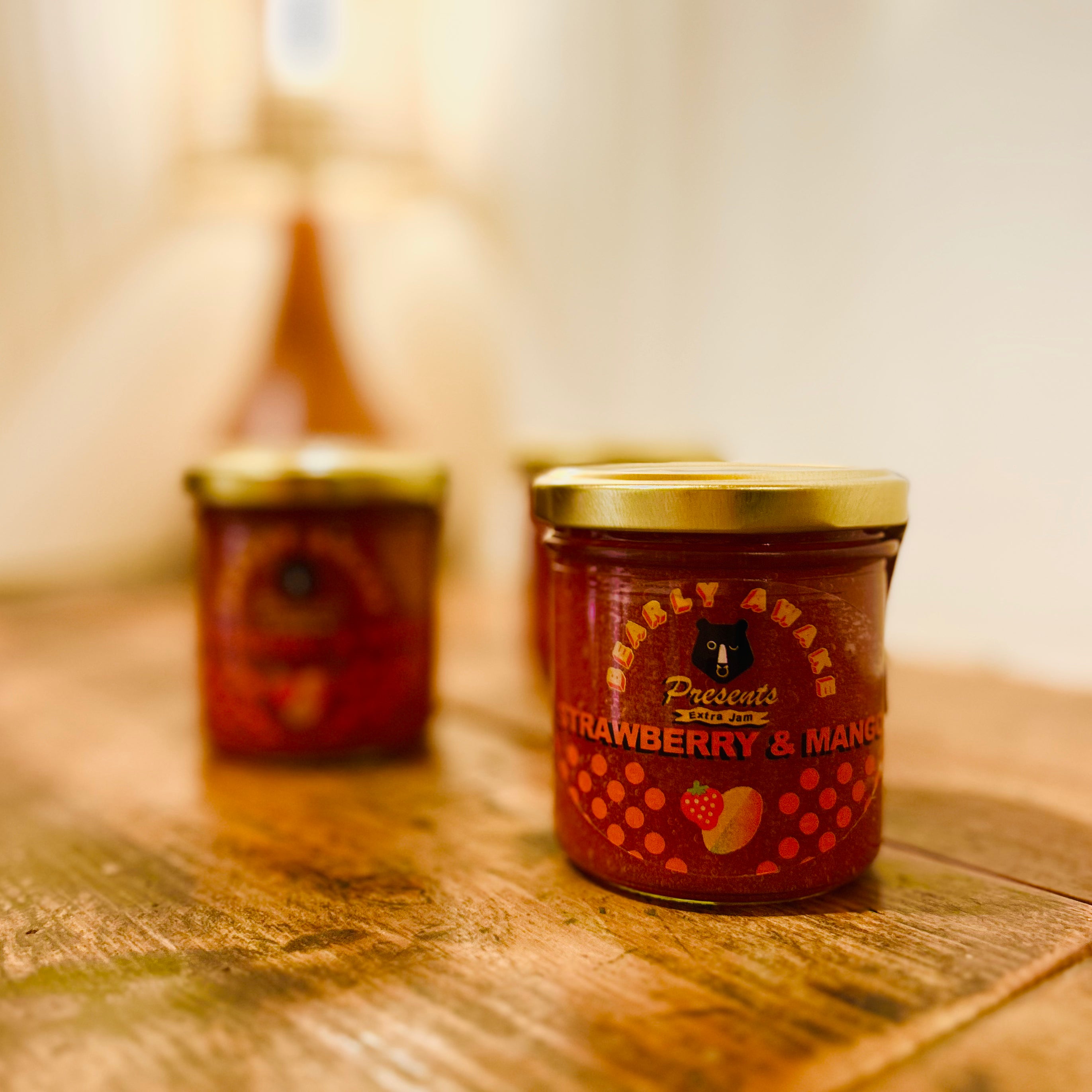 Strawberry & Mango Bearly Awake Extra Jam