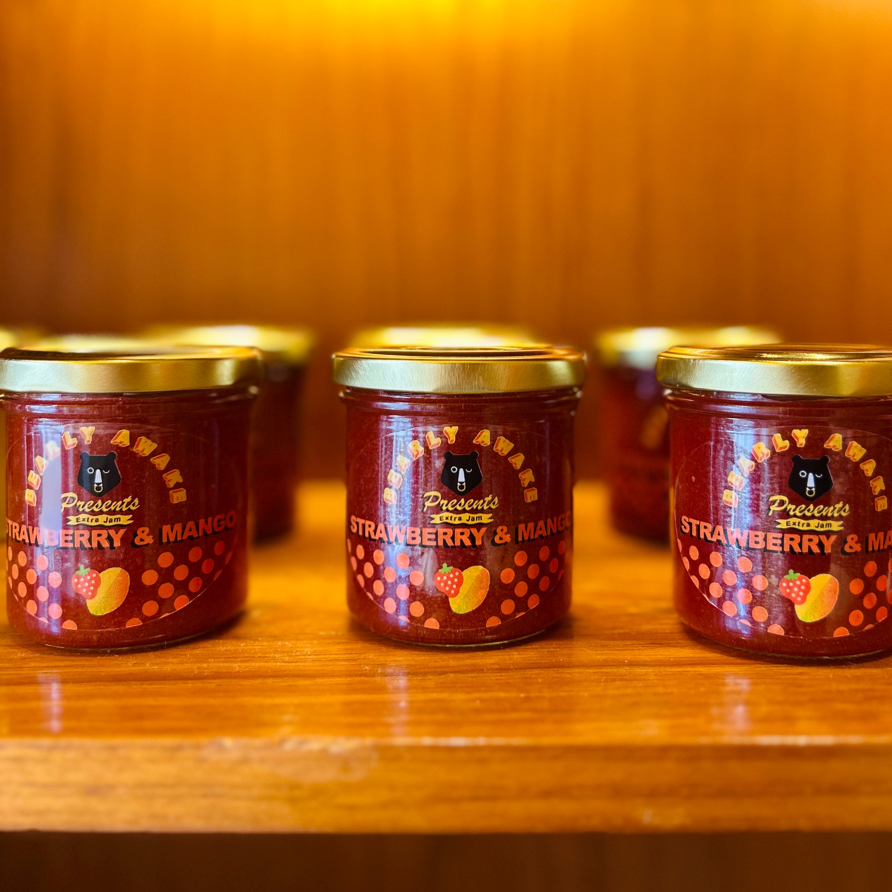 Strawberry & Mango Bearly Awake Extra Jam