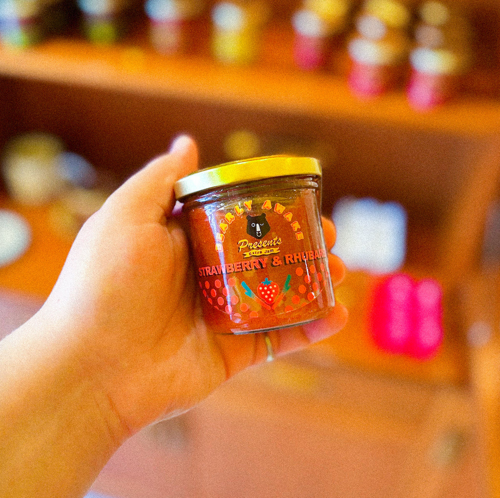 Strawberry & Rhubarb Bearly Awake Extra Jam